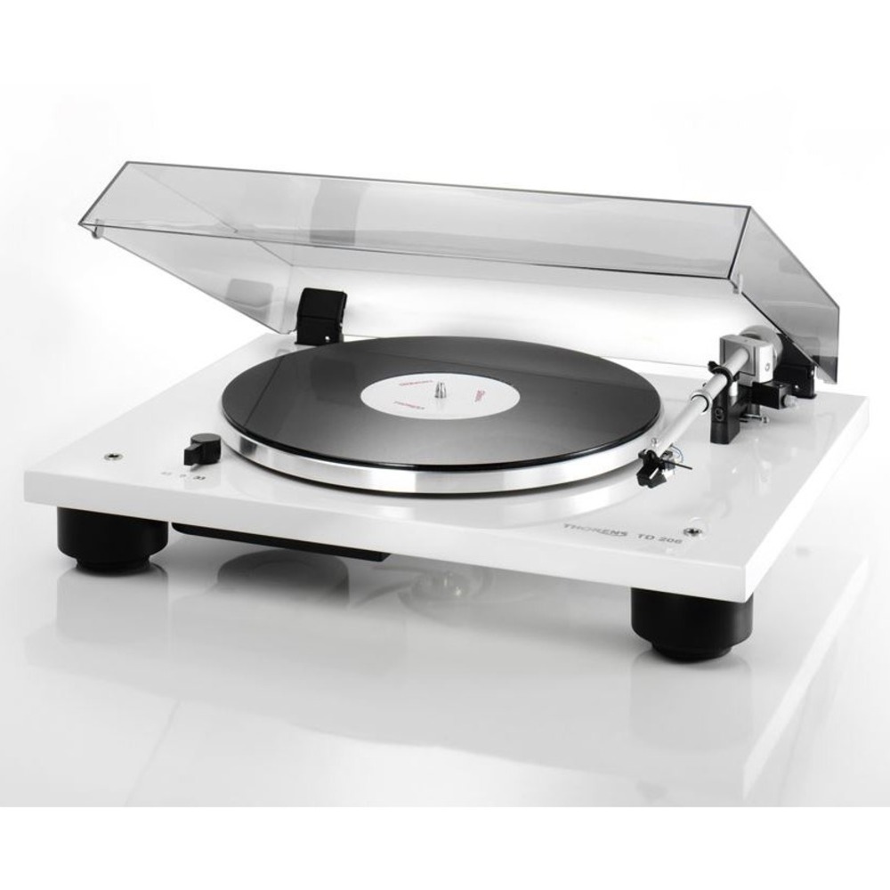 Проигрыватель винила Thorens TD 206 High Gloss White