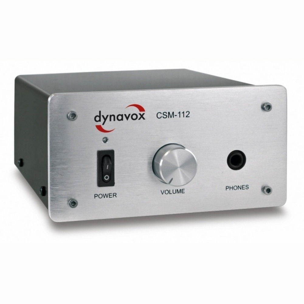 Усилитель для наушников транзисторный DYNAVOX CSM-112 Silver (204246)