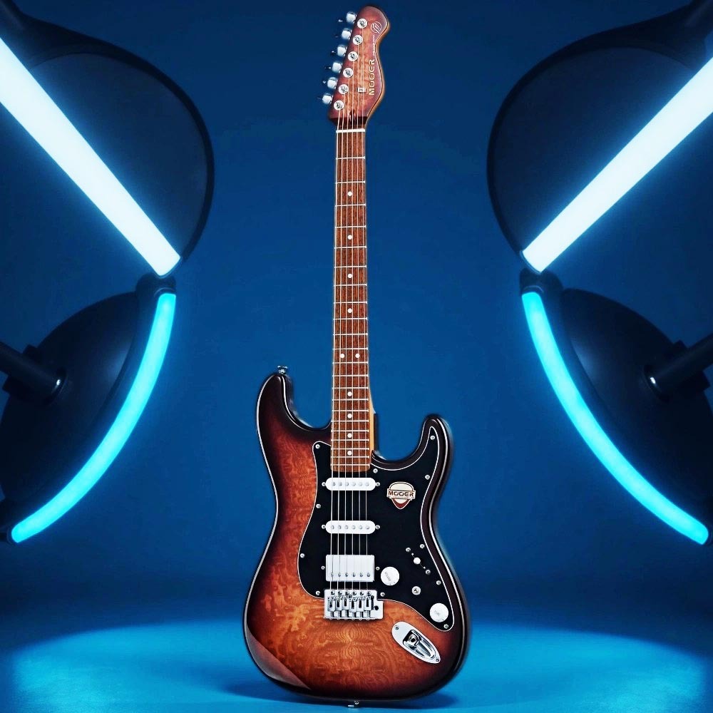 Электрогитара MOOER MSC20 Pro Amber Brown