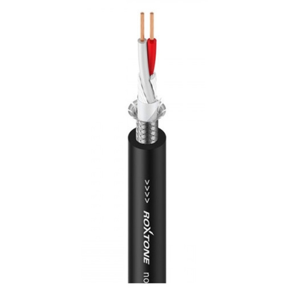 Кабель микрофонный на катушках Roxtone MC010CR/100 Black 100.0m