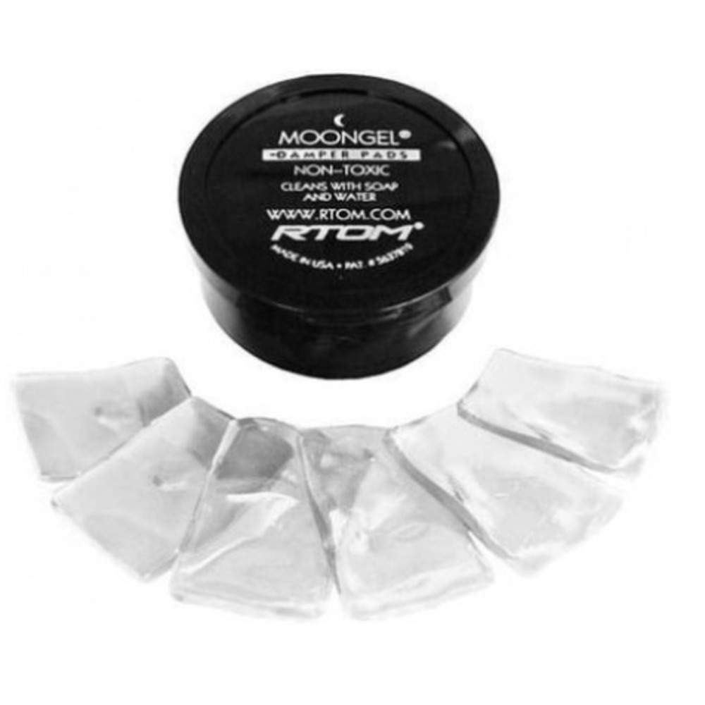 Аксессуар для ударных инструментов Ahead RTOM MOONGEL Dampers CLEAR 6 Pcs