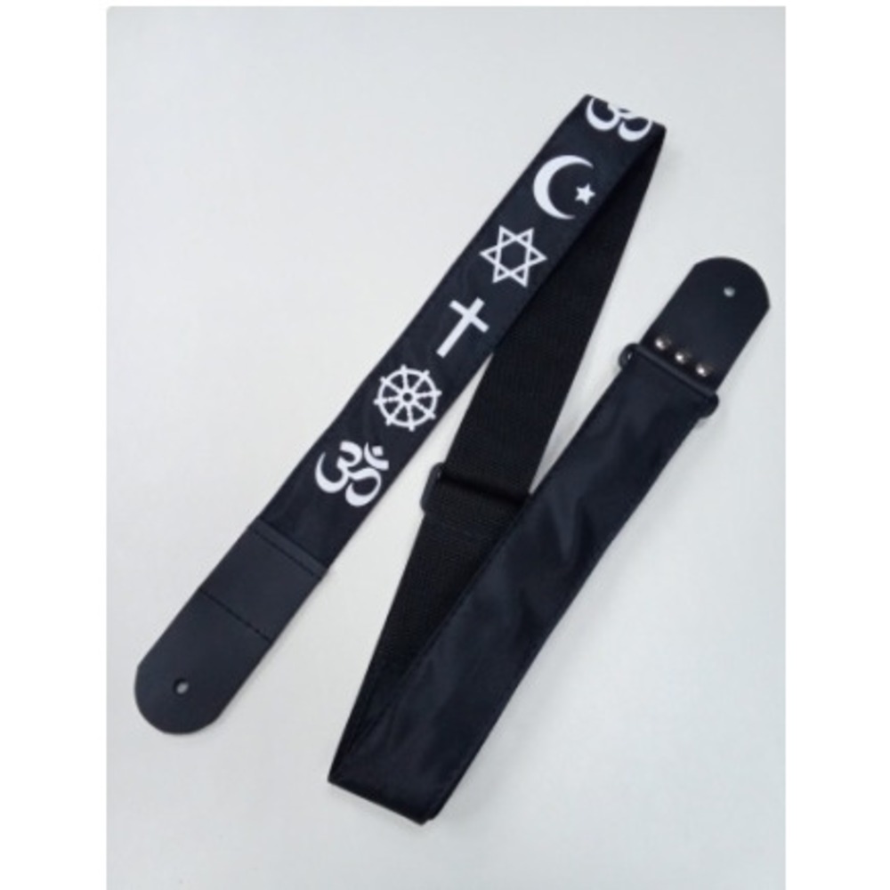 Ремень для гитары MEZZO MZ-RG-5-1ApSymbolsBk