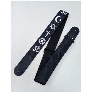 Ремень для гитары MEZZO MZ-RG-5-1ApSymbolsBk