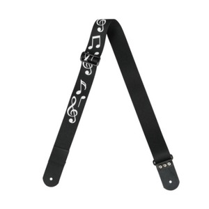Ремень для гитары MEZZO MZ-RG-5ApNotesBk