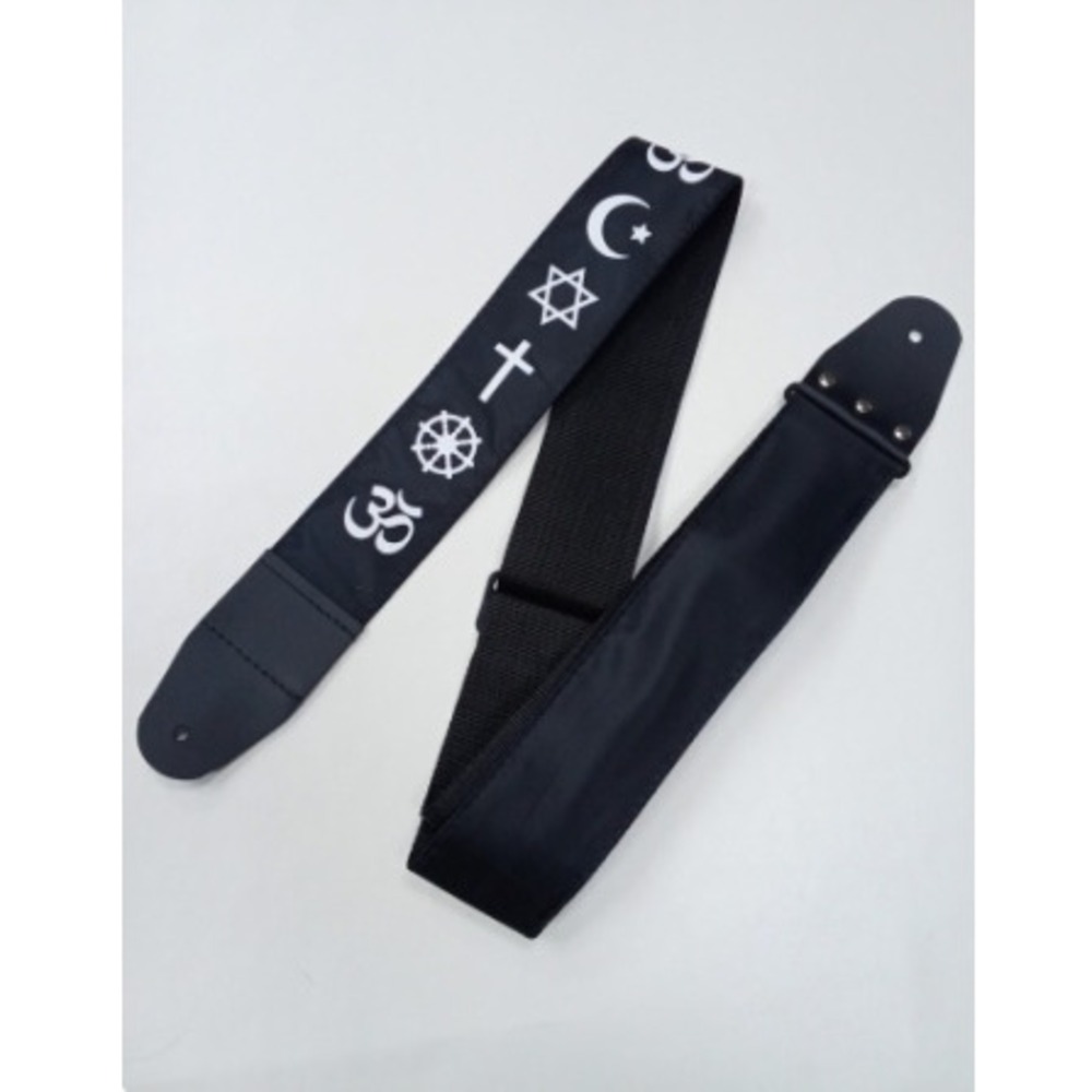 Ремень для гитары MEZZO MZ-RGE-7-1ApSymbolsBk