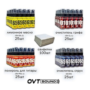 Средство по уходу за гитарой OVTSound BMP oil cl pol sc 4n 30
