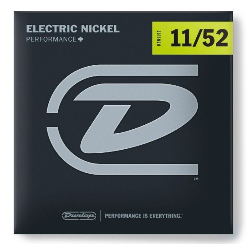 Струны для электрогитары DUNLOP DEN1152 Electric Nickel Performance+