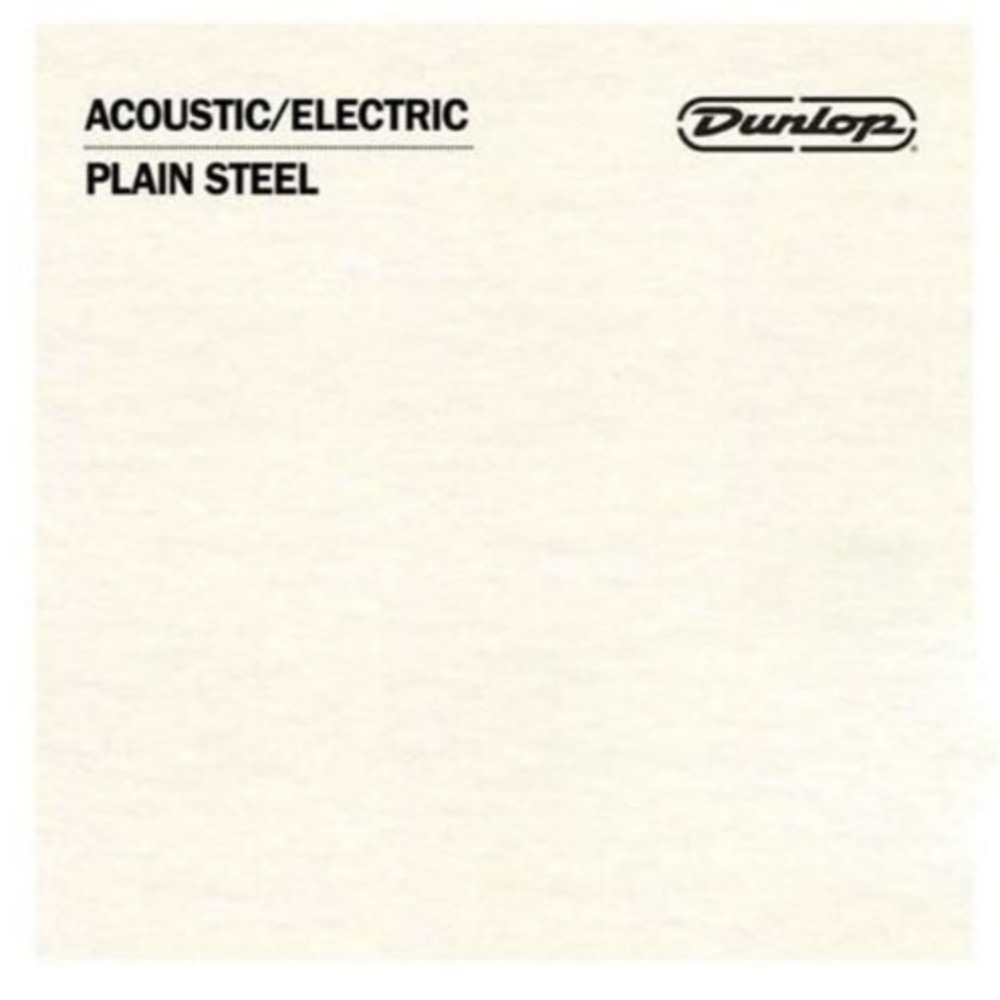 Струны для электрогитары DUNLOP DPS24 Acoustic/ Electric Plain Steel