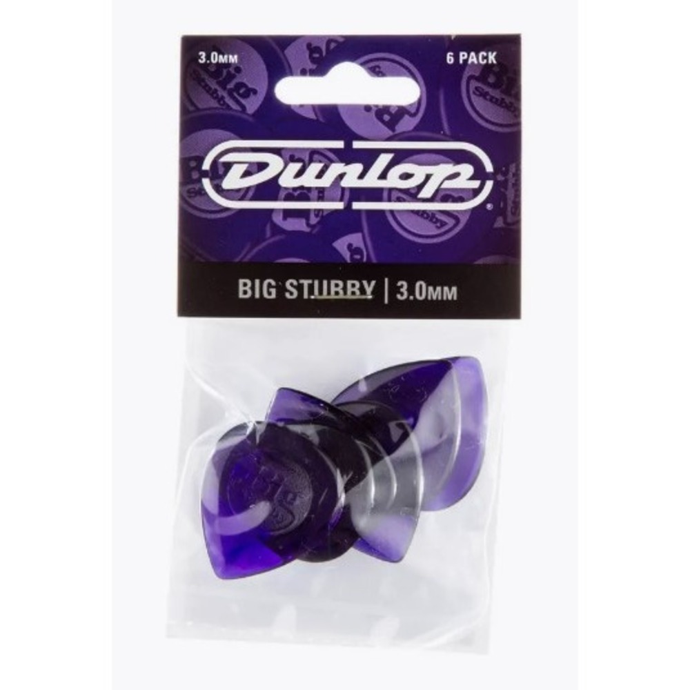 Медиатор DUNLOP 475P300 Big Stubby 6Pack