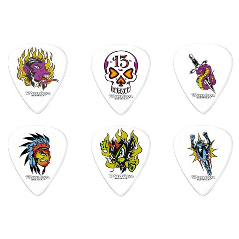 Медиатор DUNLOP BL100P114 Blackline Forbes S1 6Pack