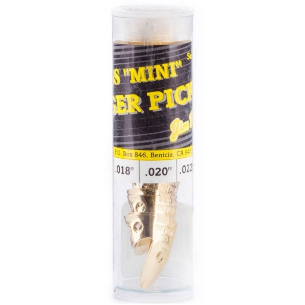 Медиатор DUNLOP 371R015 Brass Fingerpick Mini 20Pack