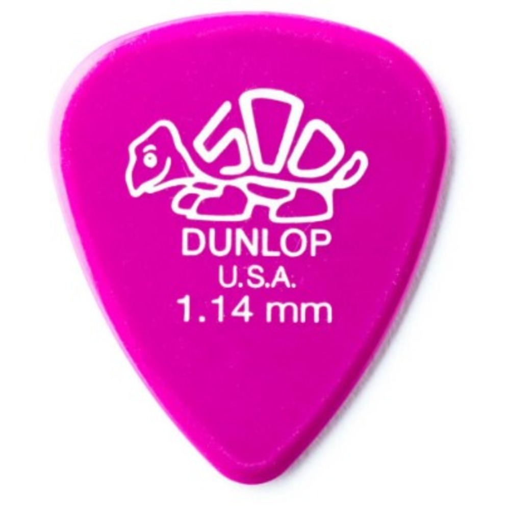 Медиатор DUNLOP 41P114 Delrin 500 12Pack