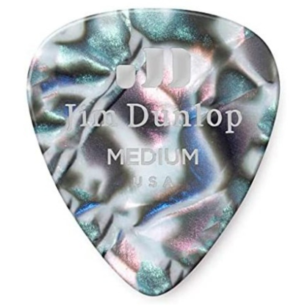 Медиатор DUNLOP 483P14MD Celluloid Abalone Medium 12Pack