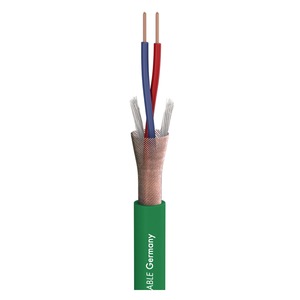 Кабель микрофонный на катушках Sommer Cable 200-0004 Stage 22 Highflex Green 100.0m