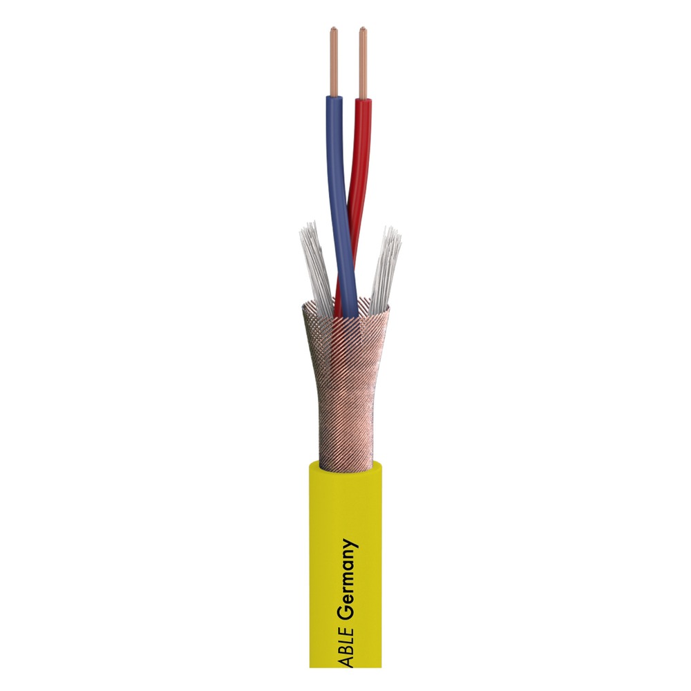 Кабель микрофонный на катушках Sommer Cable 200-0007 Stage 22 Highflex Yellow 100.0m