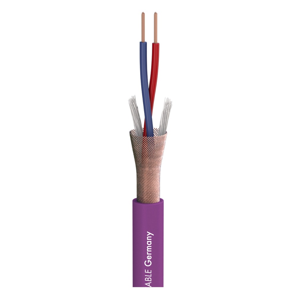 Кабель микрофонный на катушках Sommer Cable 200-0008 Stage 22 Highflex Purple 100.0m