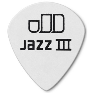 Медиатор DUNLOP 478P073 Tortex White Jazz III 12Pack