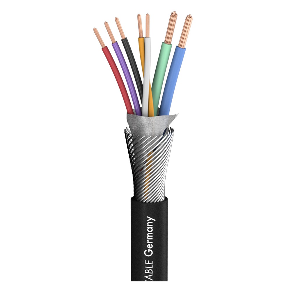 Кабель микрофонный на катушках Sommer Cable 200-0186 SC-Octave Tube Black 100.0m