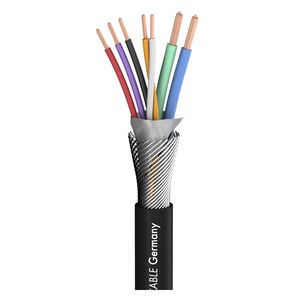 Кабель микрофонный на катушках Sommer Cable 200-0186 SC-Octave Tube Black 100.0m