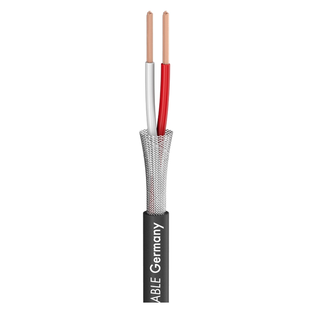 Кабель микрофонный на катушках Sommer Cable 200-0311 SC-Scuba 14 Black 100.0m