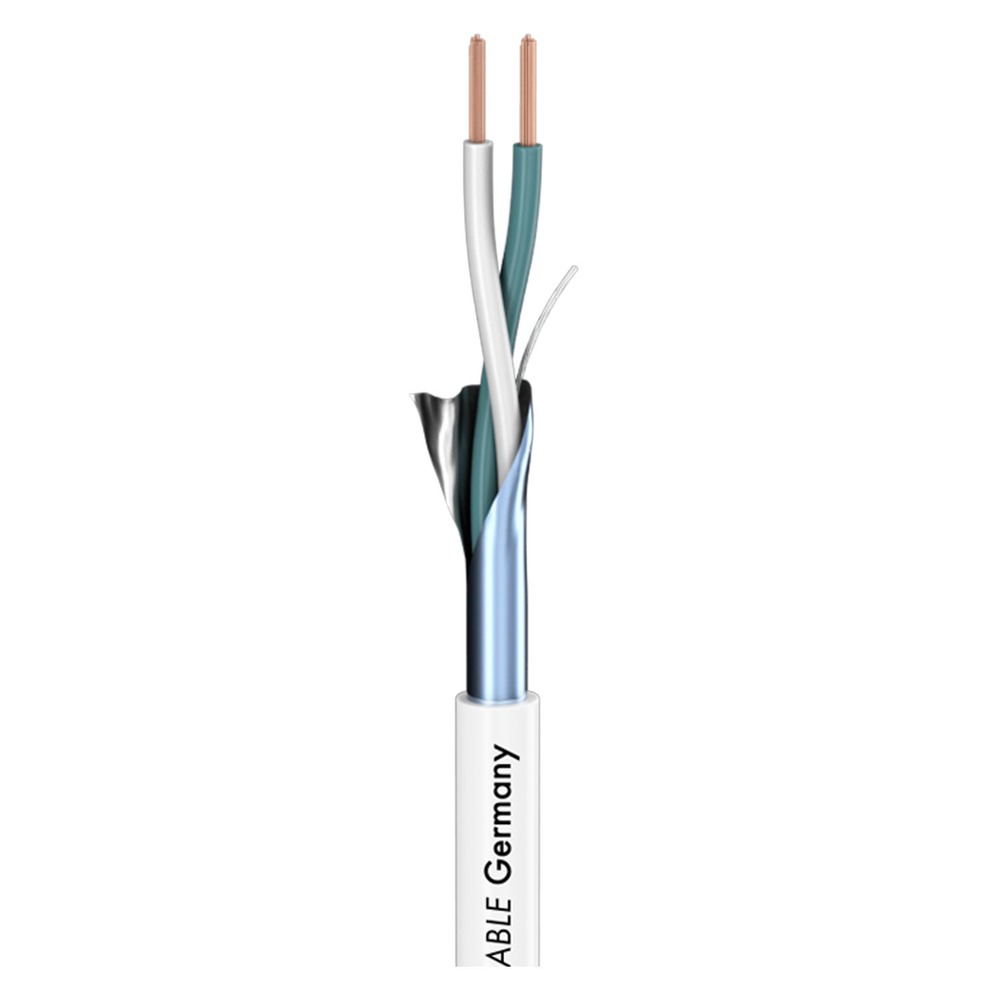 Кабель аудио в нарезку Sommer Cable 200-0400 SC-Isopod SO-F22 White 100.0m