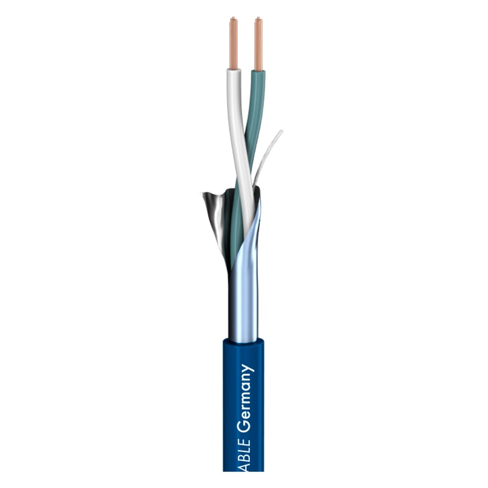Кабель аудио в нарезку Sommer Cable 200-0402 SC-Isopod SO-F22 Blue 100.0m
