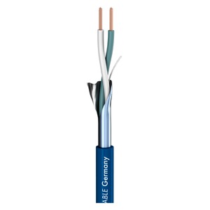 Кабель аудио в нарезку Sommer Cable 200-0402 SC-Isopod SO-F22 Blue 100.0m