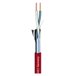 Кабель аудио в нарезку Sommer Cable 200-0403 SC-Isopod SO-F22 Red 100.0m