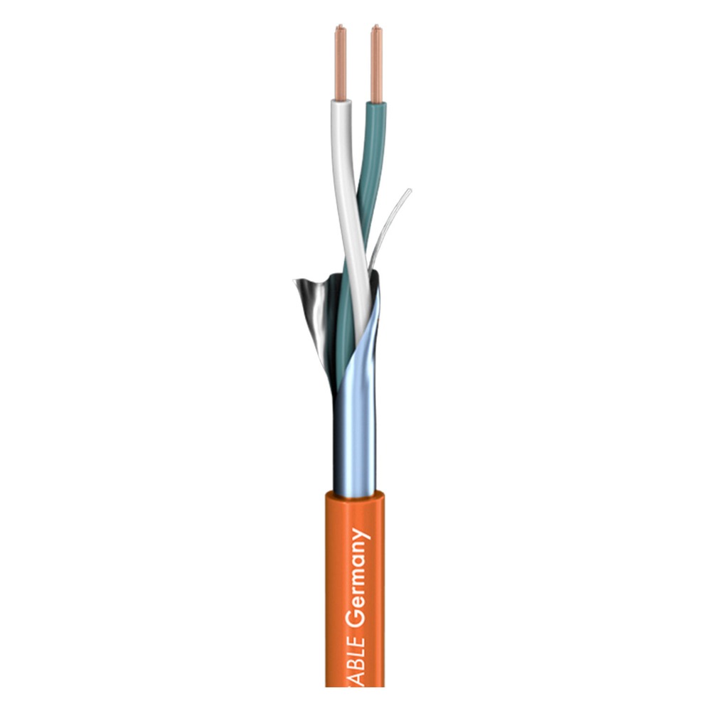 Кабель аудио в нарезку Sommer Cable 200-0405 SC-Isopod SO-F22 Orange 100.0m