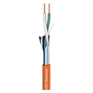 Кабель аудио в нарезку Sommer Cable 200-0405 SC-Isopod SO-F22 Orange 100.0m