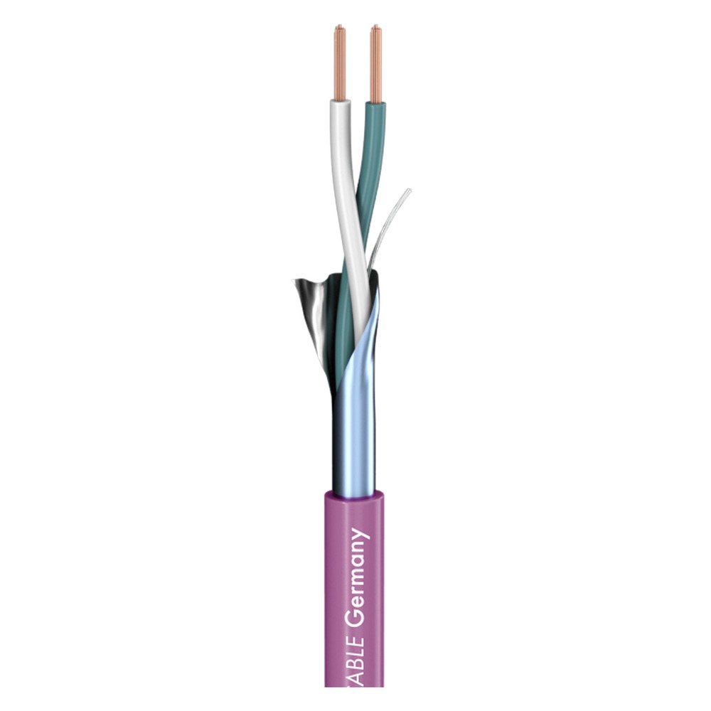 Кабель аудио в нарезку Sommer Cable 200-0408 SC-Isopod SO-F22 Purple 100.0m