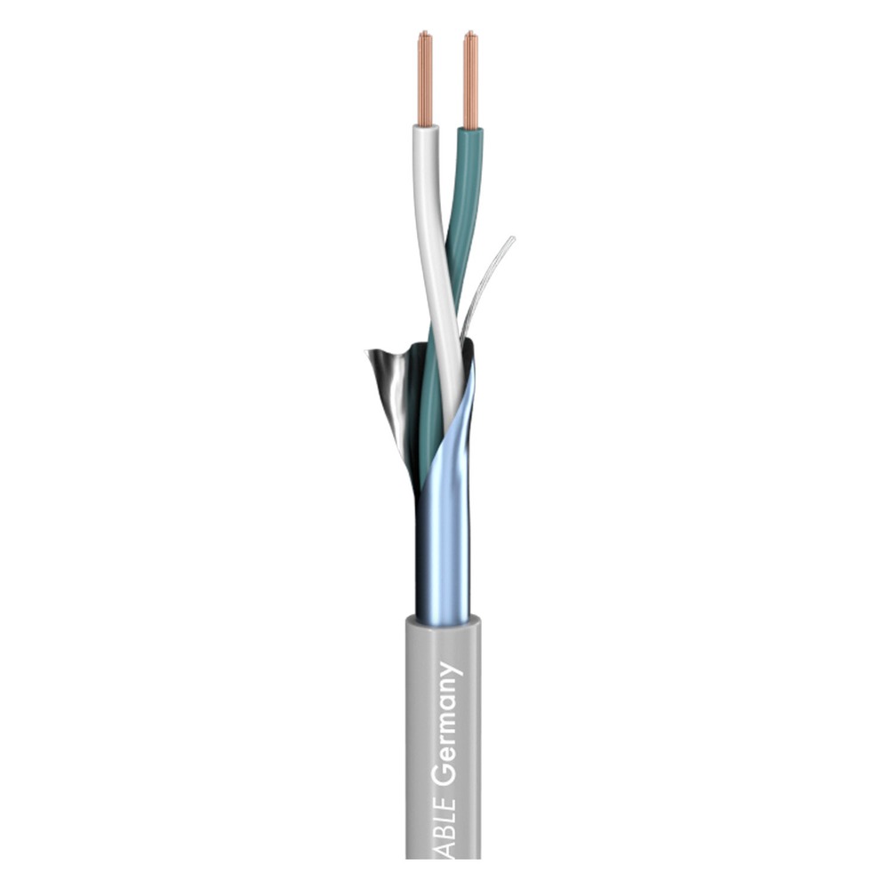 Кабель аудио в нарезку Sommer Cable 500-0406 SC-Isopod SO-F22 Grey 100.0m