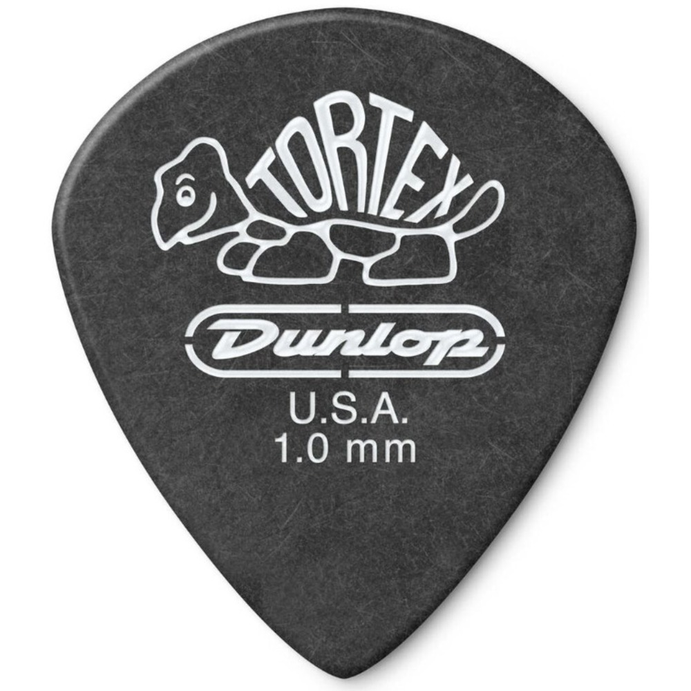 Медиатор DUNLOP 482P100 Tortex Pitch Black Jazz III 12Pack