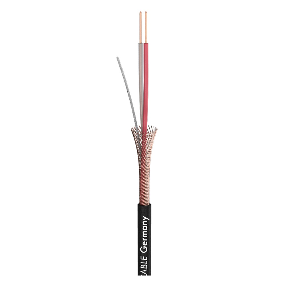 Кабель микрофонный на катушках Sommer Cable 200-0451 SC-Cicada SO-D14 Black 100.0m
