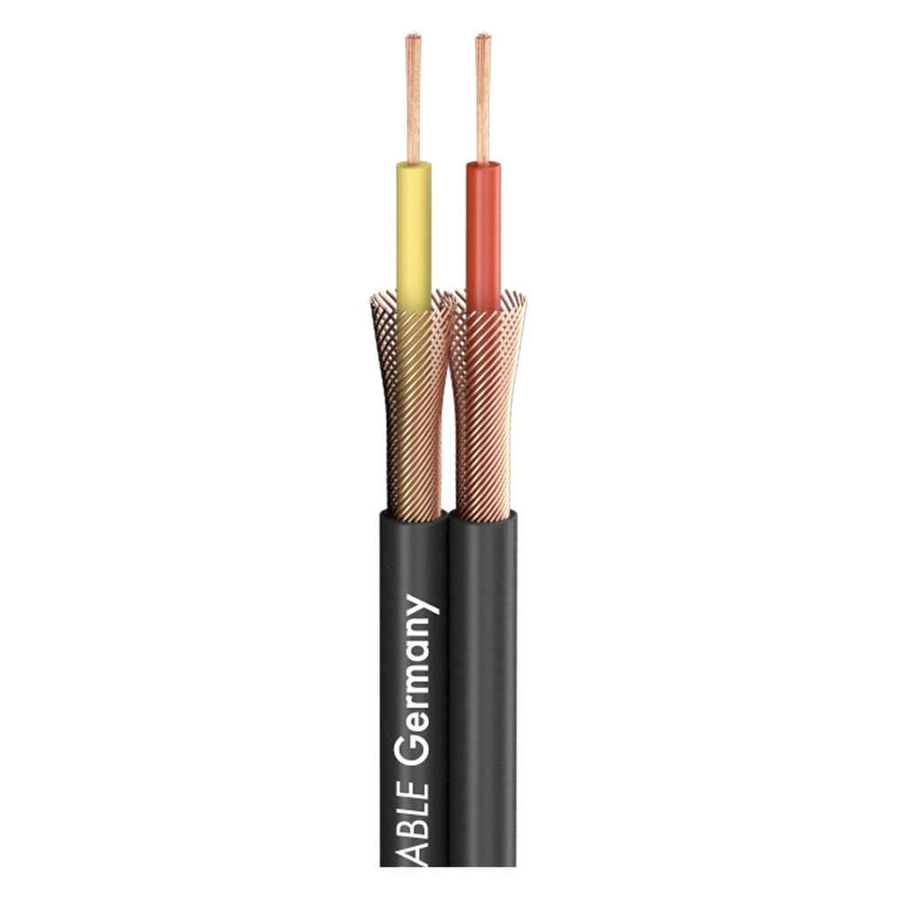 Кабель аудио в нарезку Sommer Cable 320-0061 SC-Onyx 2008 Black 100.0m