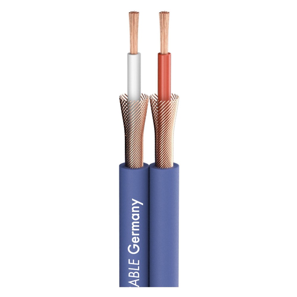 Кабель аудио в нарезку Sommer Cable 320-0102 SC-Onyx 2025 MKII Blue 100.0m
