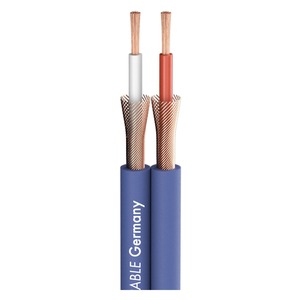 Кабель аудио в нарезку Sommer Cable 320-0102 SC-Onyx 2025 MKII Blue 100.0m
