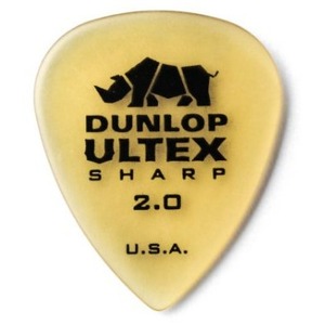Медиатор DUNLOP 433P200 Ultex Sharp 6Pack