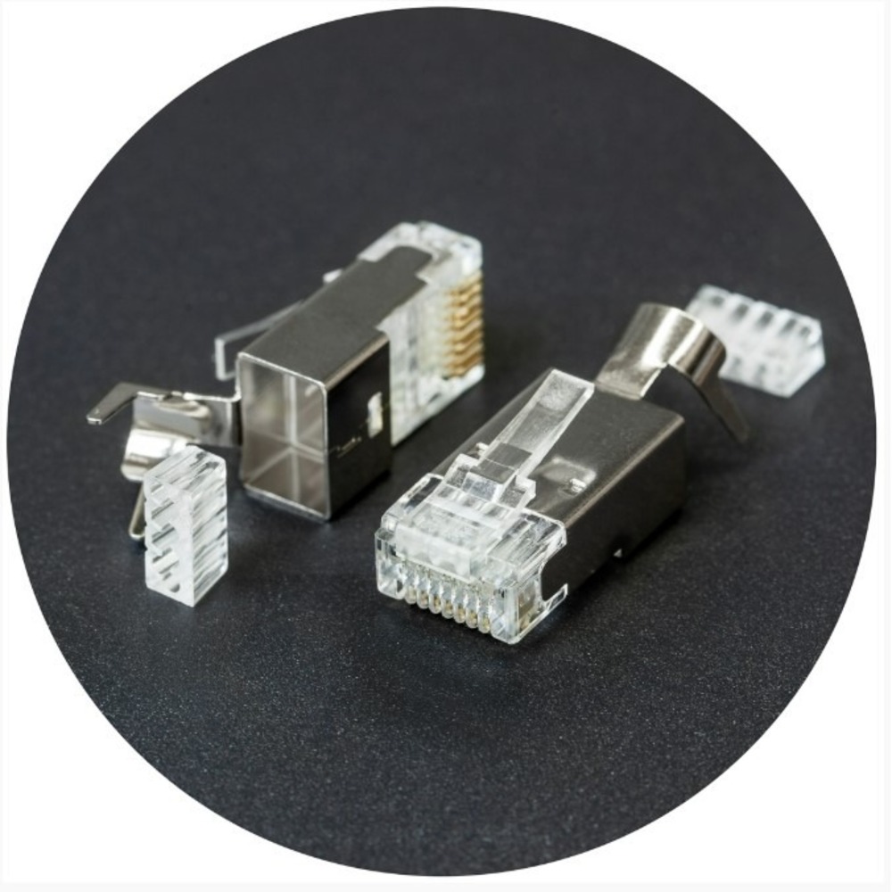 Разъем RJ45 MRC R8P8CB-PS1.5GR-CG-TC