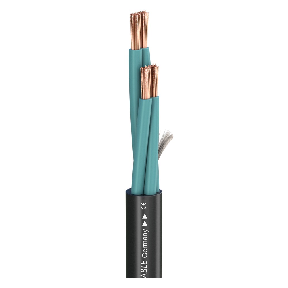 Акустический кабель Sommer Cable 490-0051-440FC Elephant Robust SPM440 CPR Black 100.0m
