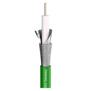 Кабель видео Sommer Cable 600-0144F SC-RG Classic Broadcast FRNC Green 100.0m