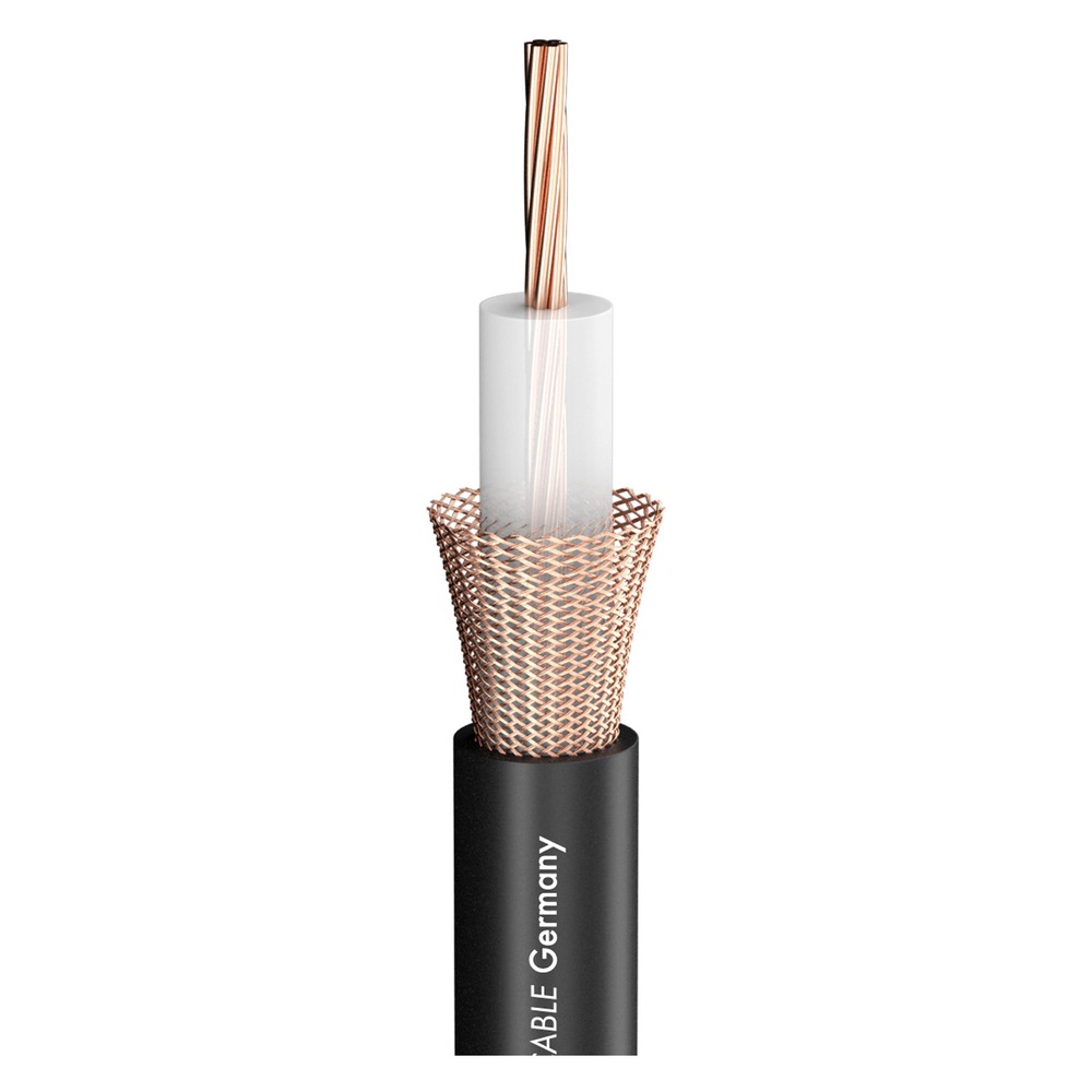Кабель коаксиальный Sommer Cable 600-0551 SC-Classic Series MKII Black 100.0m