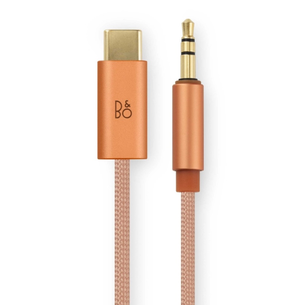 Кабель USB 3.1 Тип C - USB 3.1 Тип C Bang & Olufsen Fabric audio cable H100 Sunset Apricot