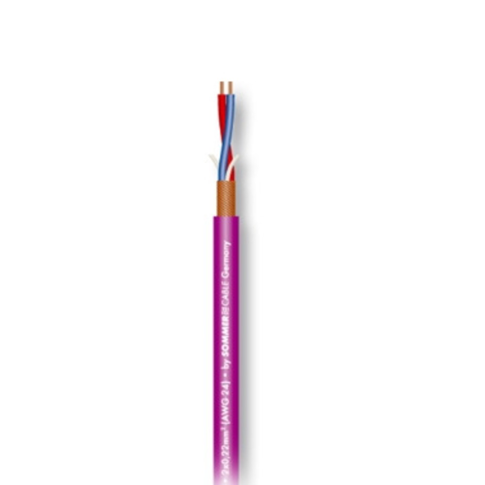 Кабель микрофонный на катушках Sommer Cable SC-STAGE 22 HIGHFLEX VIO 100.00 m
