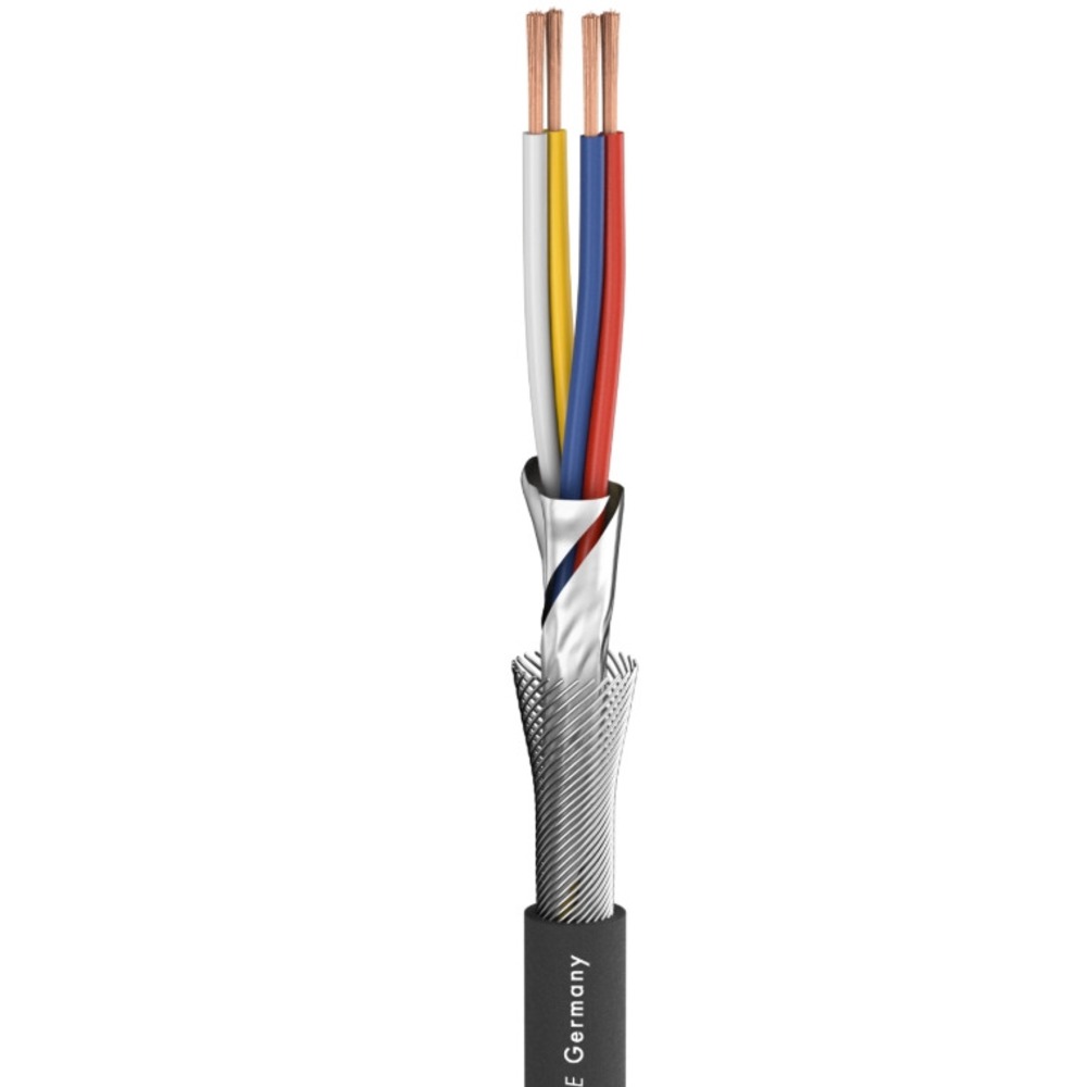 Кабель микрофонный на катушках Sommer Cable SC-SQUARE 4-CORE MKII HIGHFLEX 100.0 m