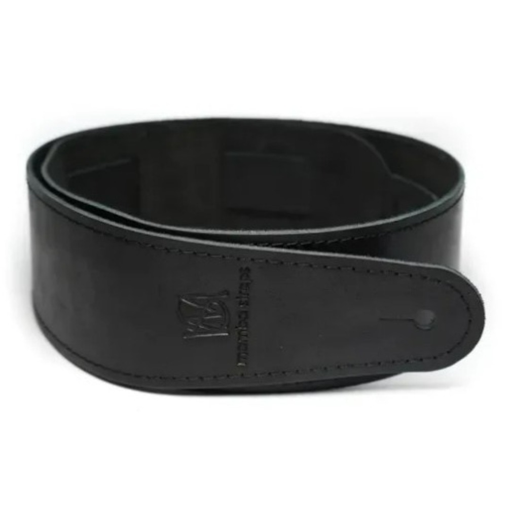 Ремень для гитары Mamba straps MB6061-112-2 Ремень для гитары, кожаный, черный