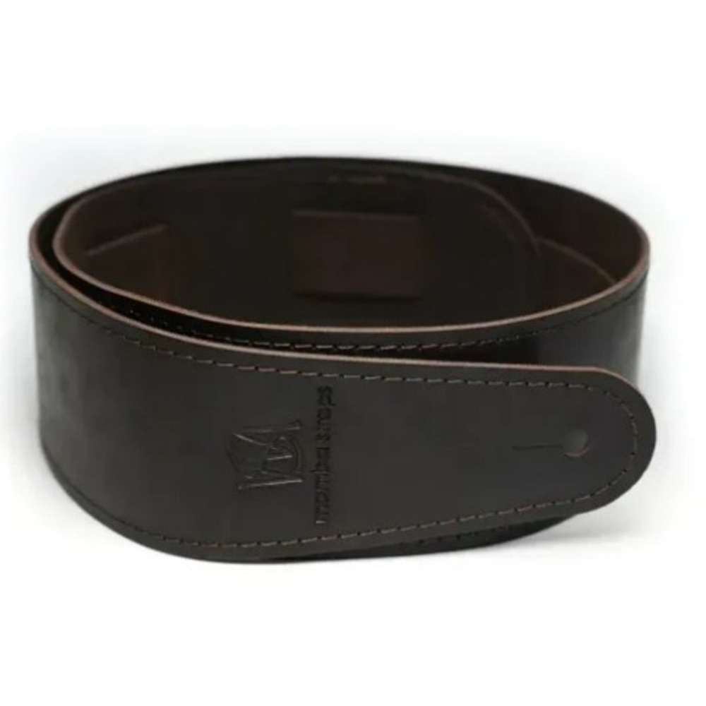 Ремень для гитары Mamba straps MB6061-113-3 Ремень для гитары, кожаный, горький шоколад