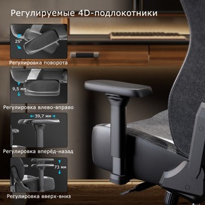 Кресло игровое Eureka ERK-GC08-RD