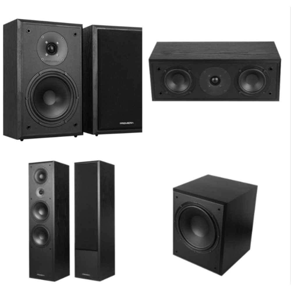 Комплект акустических систем Premiera 5.1 XL black