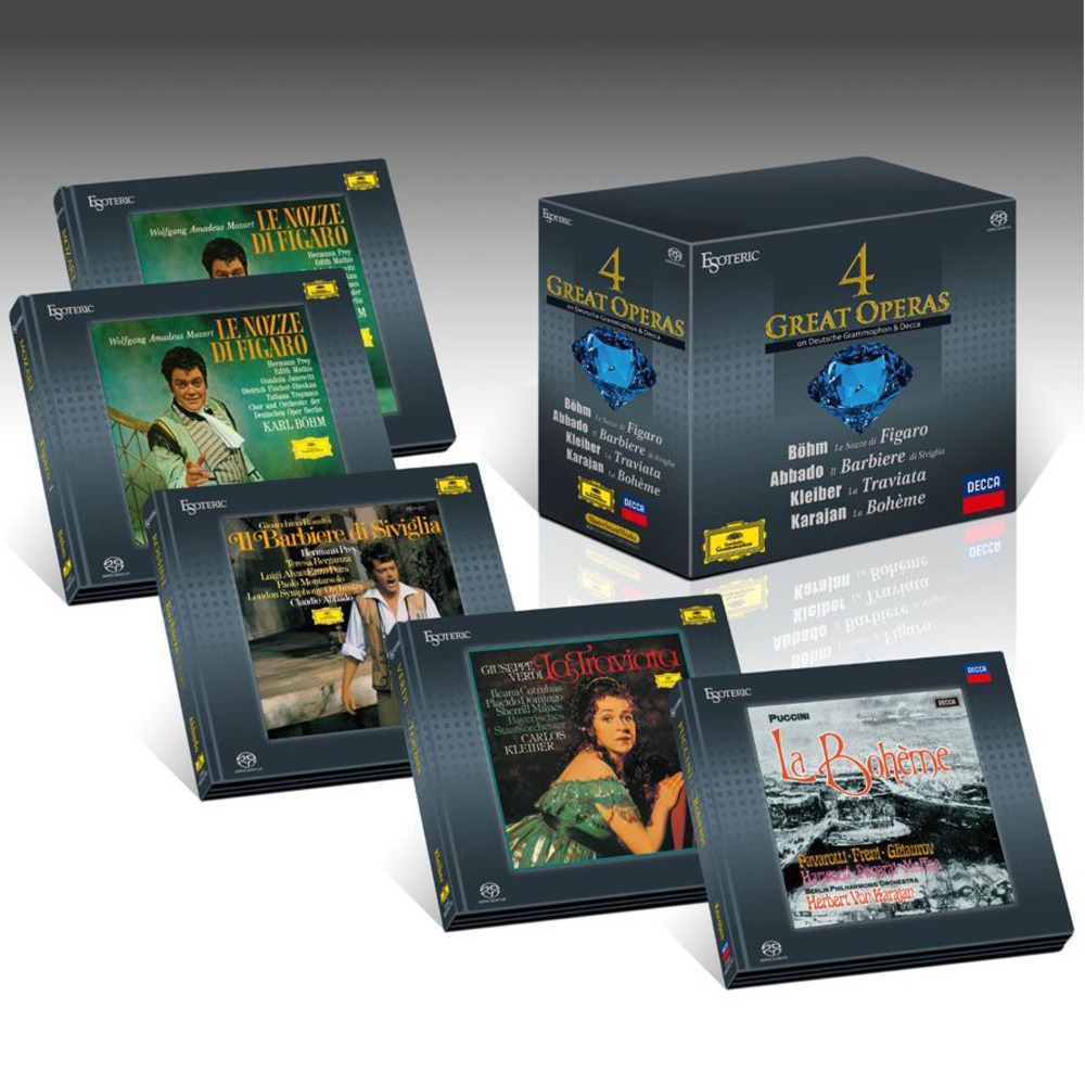 CD Диск Esoteric SACD Various Artists - 4 Great Operas